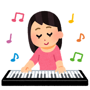 music_keyboard_woman